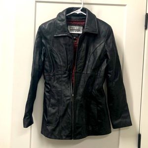 Wilson’s black leather medium women’s jacket